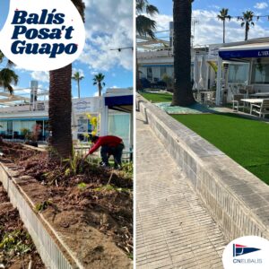 Jardinera del muelle de gregal