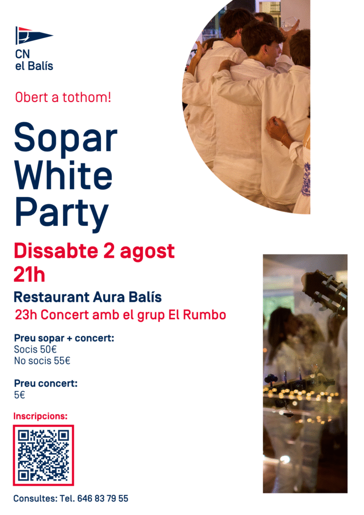Sopar White Party al CN El Balís
