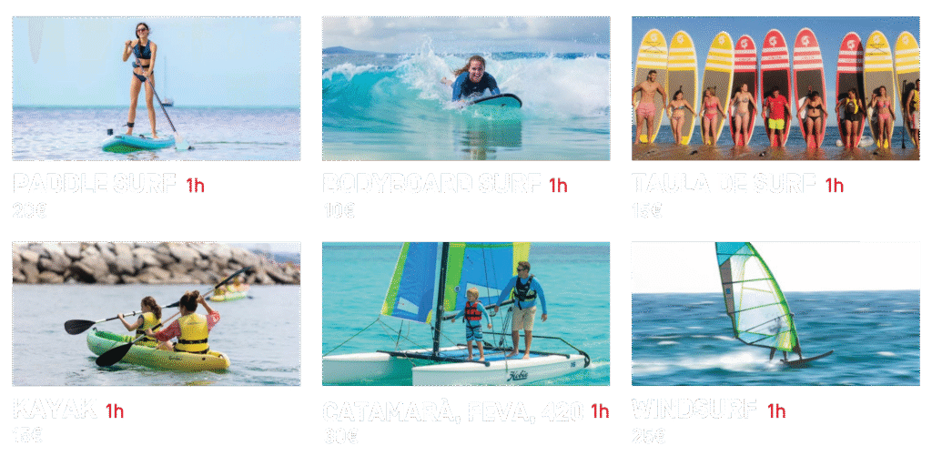 Lloguers Balís Beach Base Nàutica CN El Balís