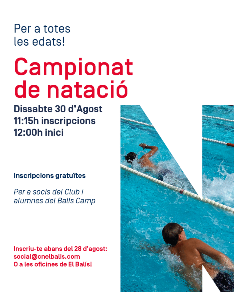 Campionat Social de Natació CN El Balís