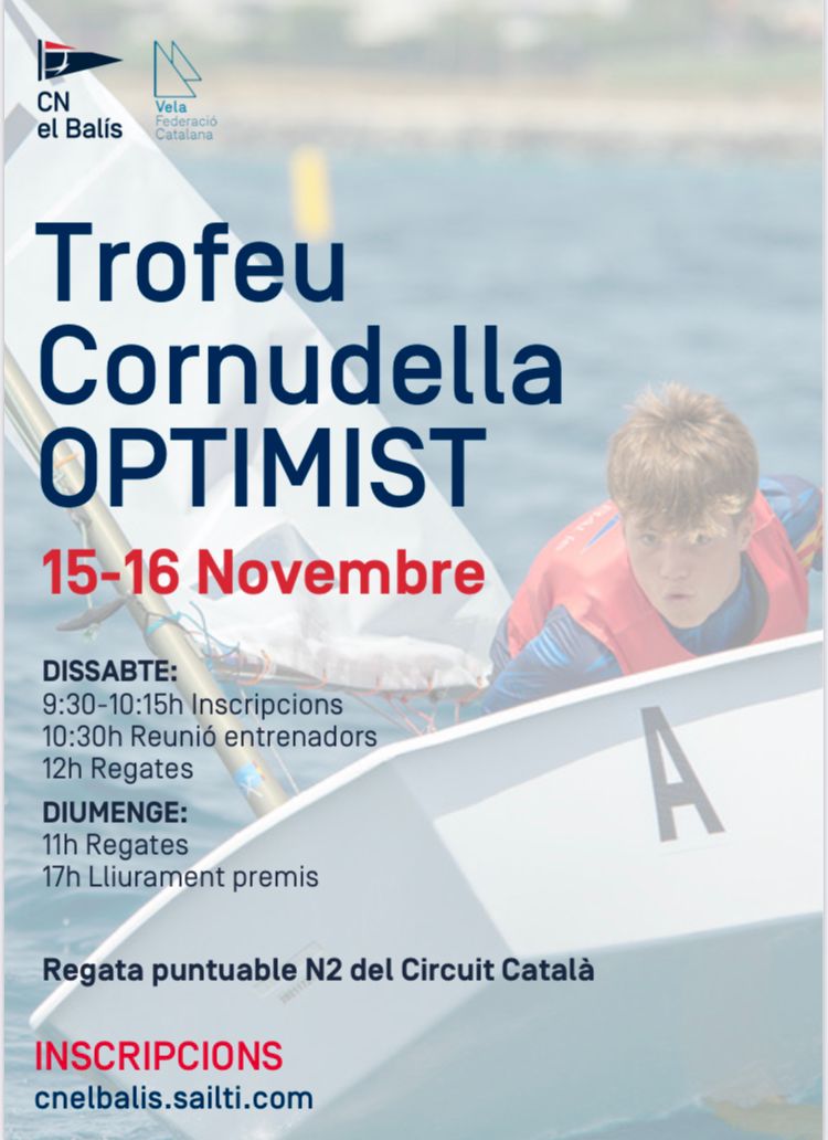 Trofeu Cornudella 2025 Optimist - CN El Balís