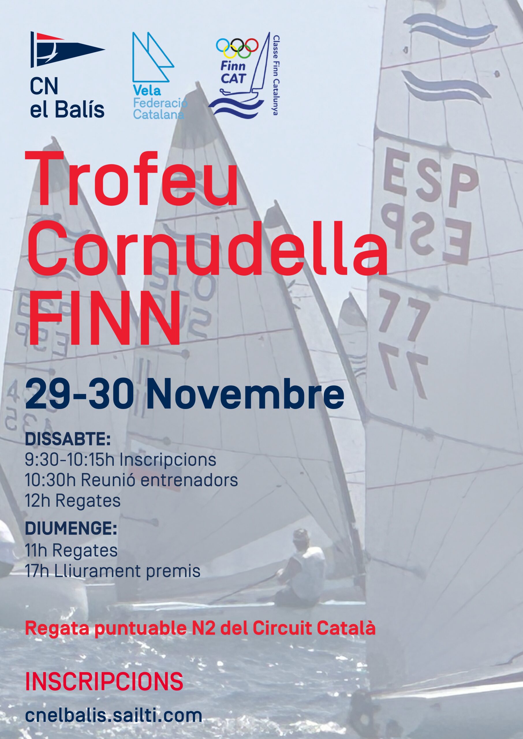 Trofeu Cornudella 2025 FINN - CN El Balís