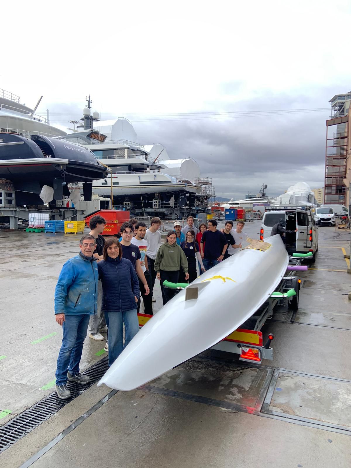 Nou Rem 4x de mar al CN El Balís