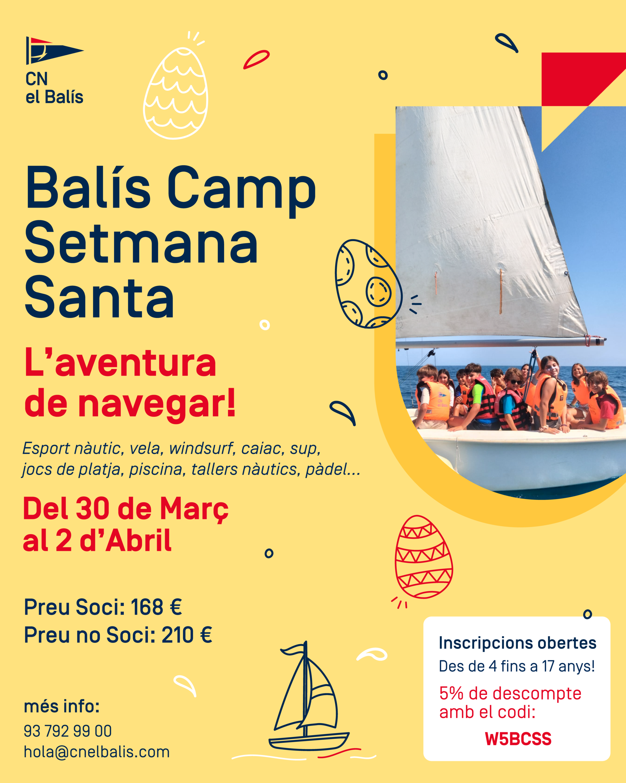 Balís Camp Setmana Santa 2026 - CN El Balís