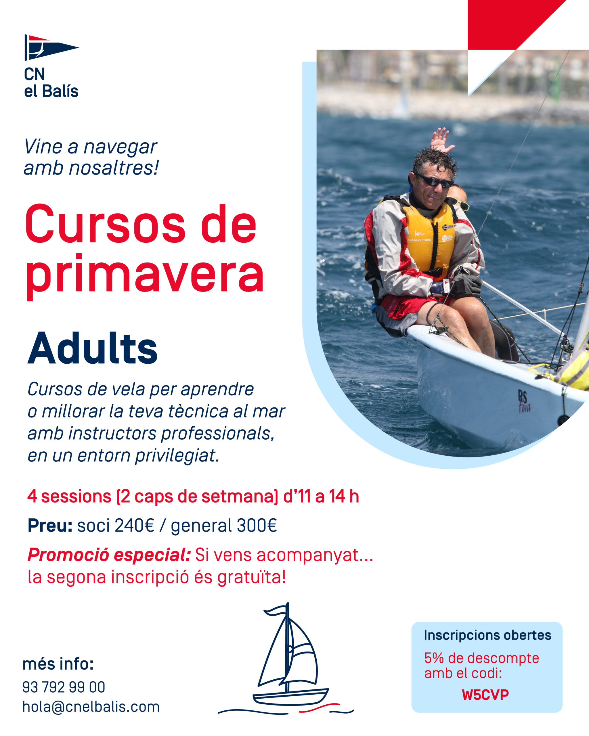 Cursos de primavera Adults - CN El Balís