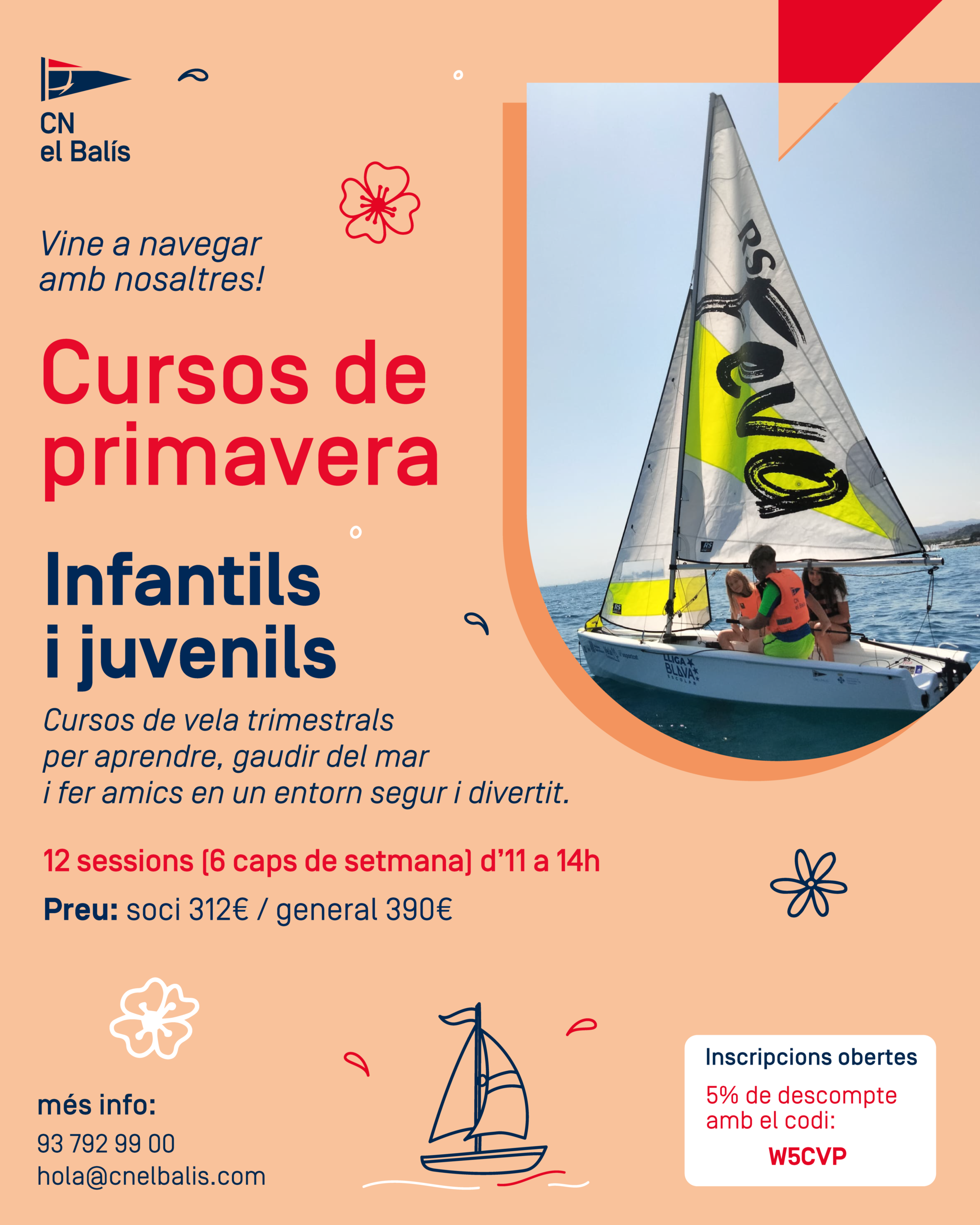 Cursos de primavera Infantils i Juvenils - CN El Balís