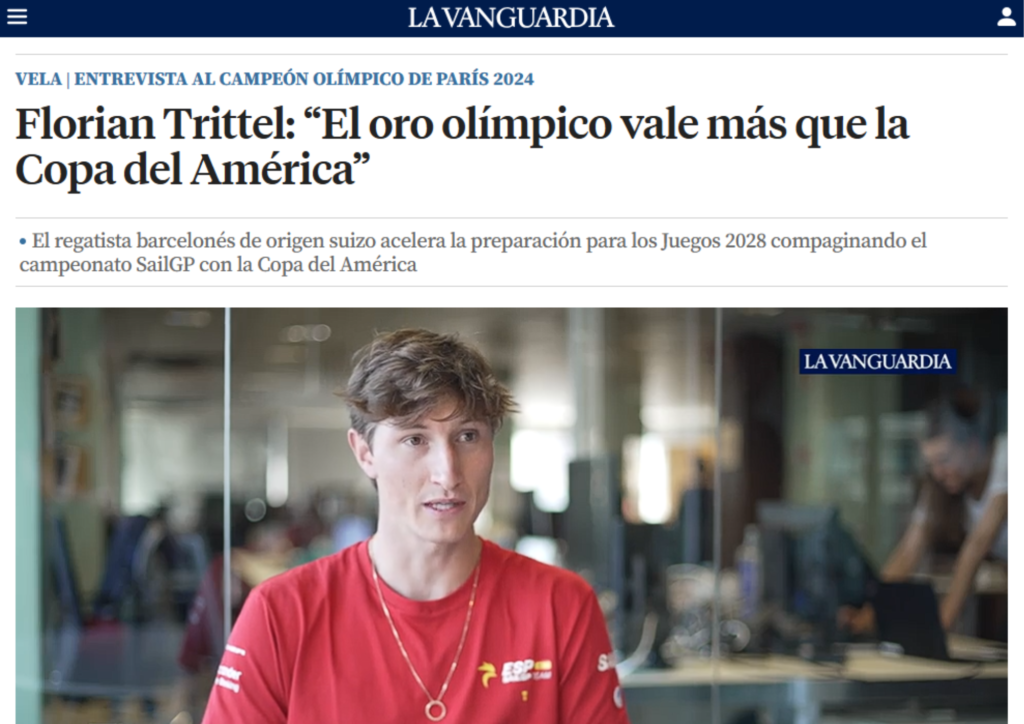 Enrevista Florian Trittel La Vanguardia - CN El Balís