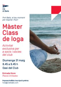 Master Class de Ioga - CN El Balís