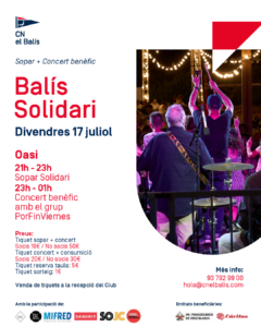 Sopar Solidari PorFinViernes - CN El Balís